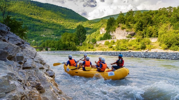 Rafting in Borjomi