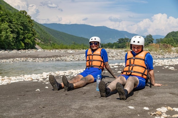 Rafting in Borjomi